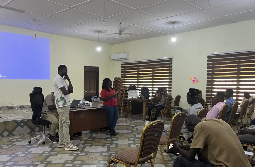 Peace and security stakeholder training session
